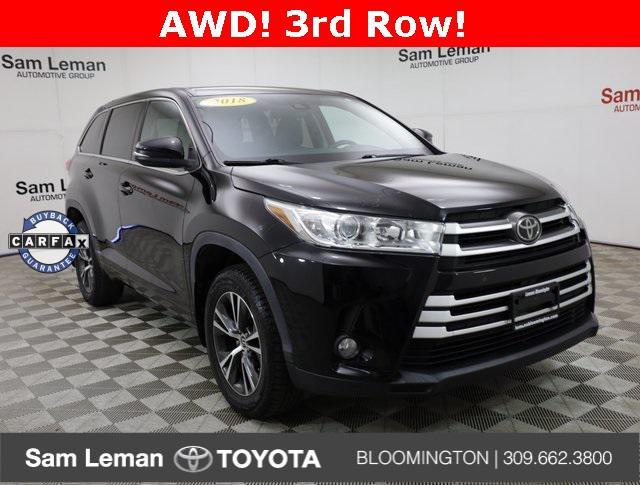 used 2018 Toyota Highlander car, priced at $16,950