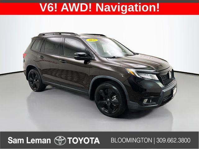 used 2021 Honda Passport car, priced at $30,650