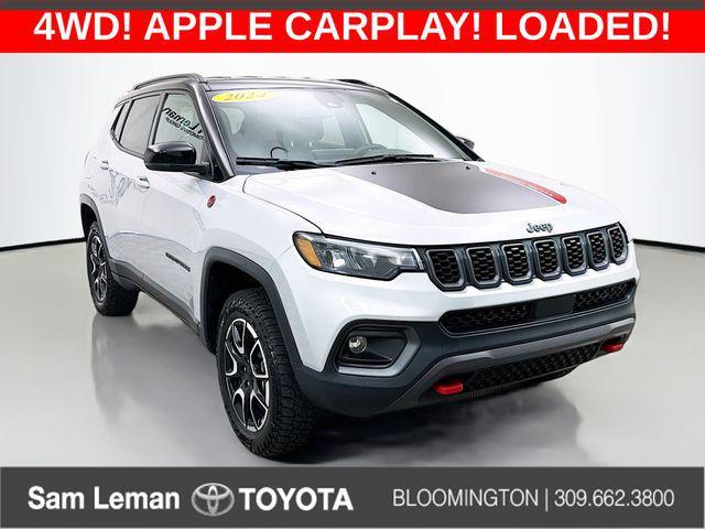 used 2024 Jeep Compass car, priced at $25,950