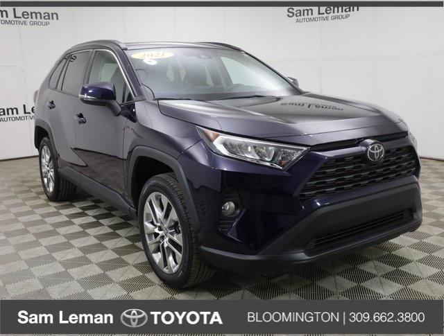 used 2021 Toyota RAV4 car, priced at $28,750