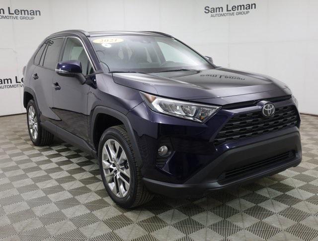 used 2021 Toyota RAV4 car, priced at $28,750