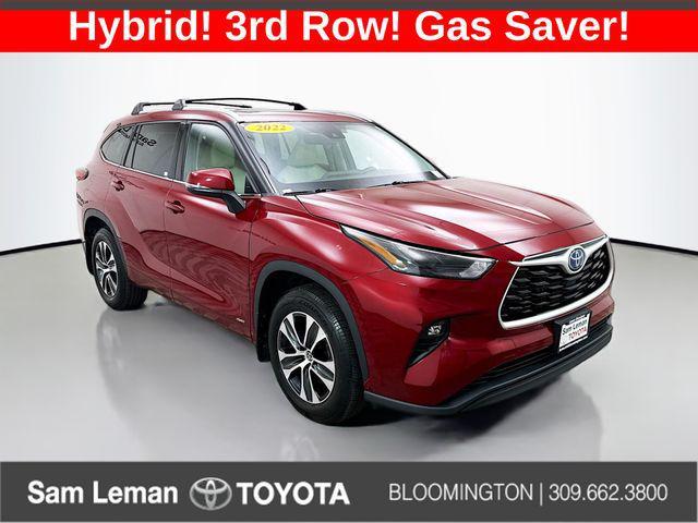 used 2022 Toyota Highlander Hybrid car, priced at $32,250