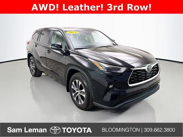 used 2023 Toyota Highlander car, priced at $38,995