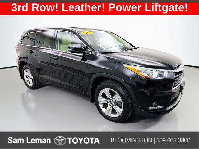 used 2016 Toyota Highlander car, priced at $21,450
