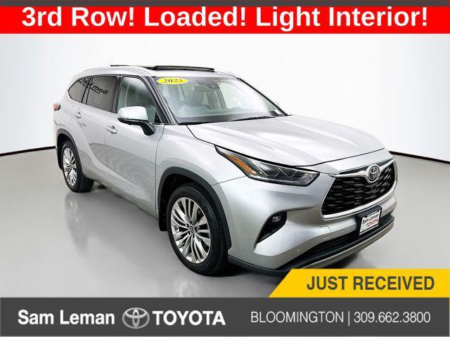 used 2023 Toyota Highlander car, priced at $44,450