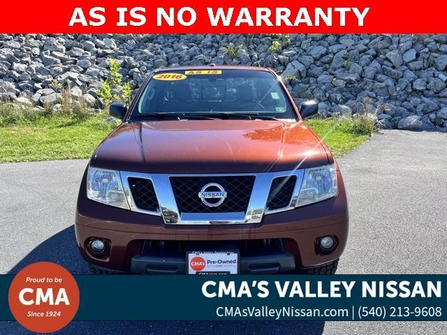 used 2016 Nissan Frontier car, priced at $10,918