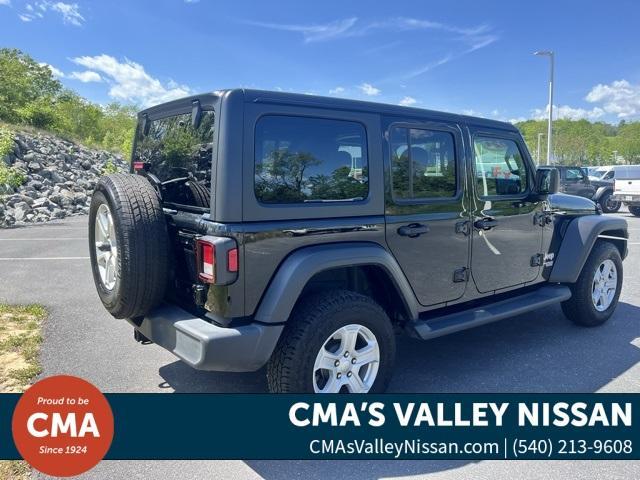 used 2021 Jeep Wrangler Unlimited car, priced at $36,150