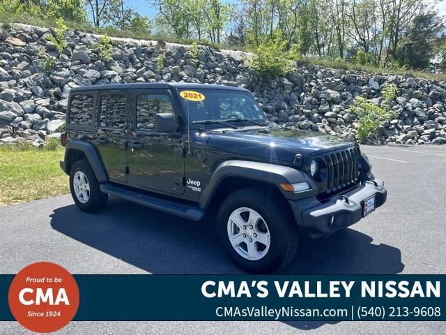 used 2021 Jeep Wrangler Unlimited car, priced at $35,912