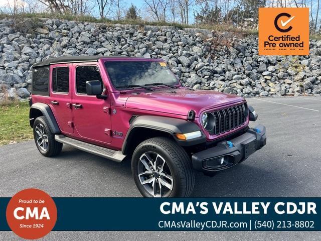 used 2024 Jeep Wrangler 4xe car, priced at $43,078