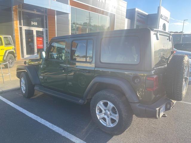 used 2020 Jeep Wrangler Unlimited car, priced at $31,827