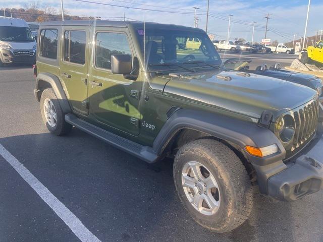 used 2020 Jeep Wrangler Unlimited car, priced at $31,827