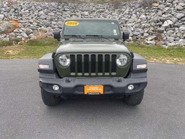 used 2020 Jeep Wrangler Unlimited car, priced at $31,827