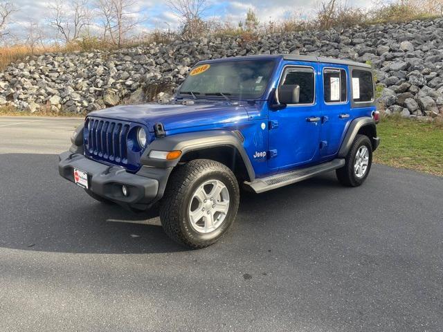 used 2018 Jeep Wrangler Unlimited car, priced at $20,998