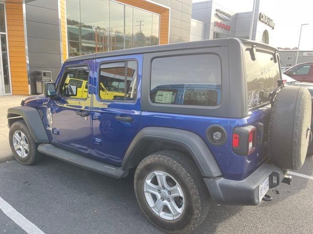 used 2018 Jeep Wrangler Unlimited car, priced at $20,998