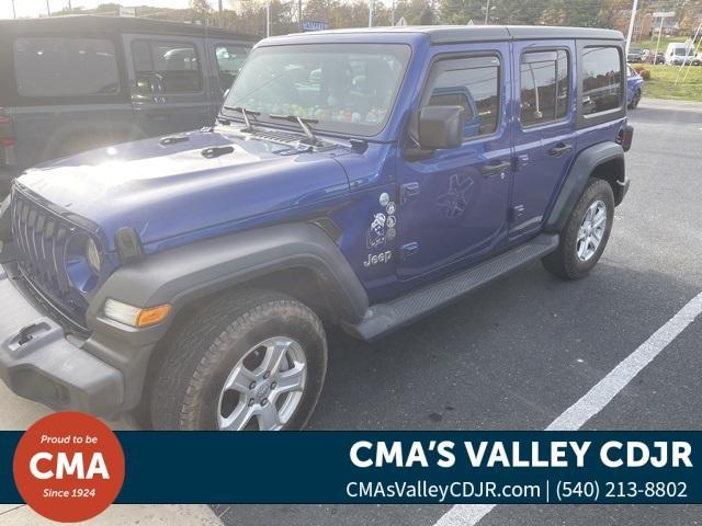 used 2018 Jeep Wrangler Unlimited car, priced at $20,998