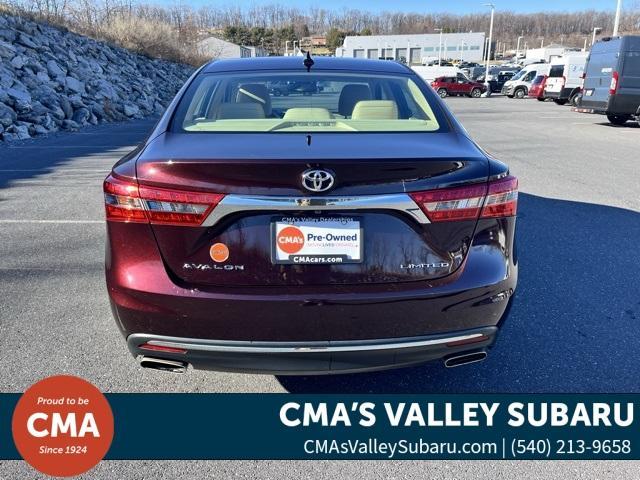 used 2017 Toyota Avalon car, priced at $19,398