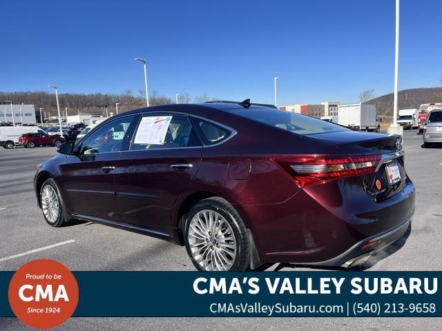 used 2017 Toyota Avalon car, priced at $19,398