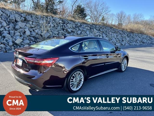 used 2017 Toyota Avalon car, priced at $19,398