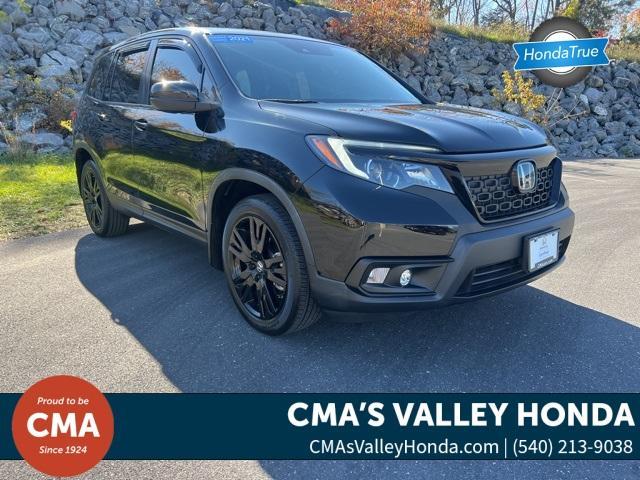 used 2021 Honda Passport car, priced at $27,498