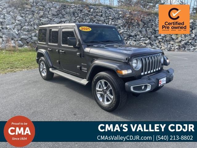 used 2021 Jeep Wrangler Unlimited car, priced at $39,129