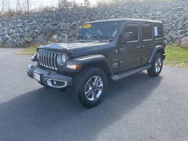 used 2021 Jeep Wrangler Unlimited car, priced at $39,129