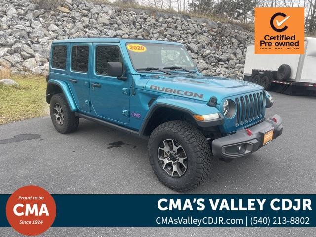 used 2020 Jeep Wrangler Unlimited car, priced at $32,967