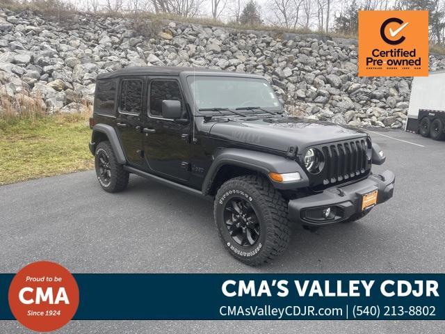 used 2022 Jeep Wrangler Unlimited car, priced at $32,687