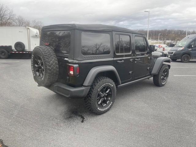 used 2022 Jeep Wrangler Unlimited car, priced at $32,687