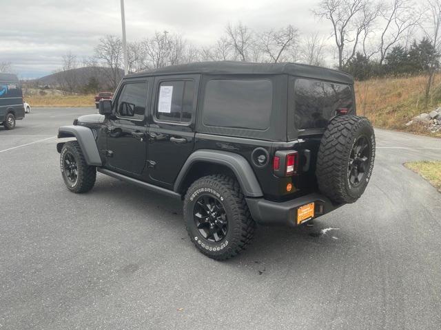 used 2022 Jeep Wrangler Unlimited car, priced at $32,687