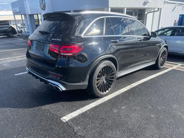 used 2021 Mercedes-Benz AMG GLC 63 car, priced at $49,555