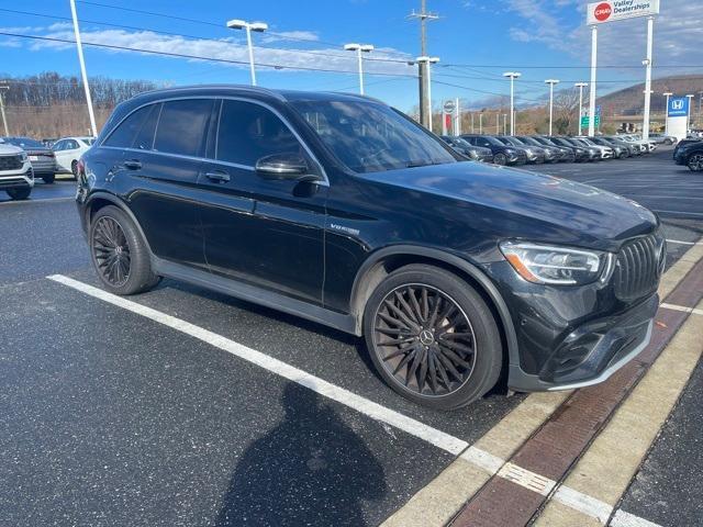 used 2021 Mercedes-Benz AMG GLC 63 car, priced at $49,555