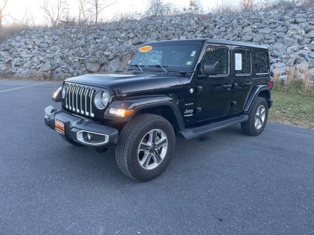 used 2022 Jeep Wrangler Unlimited car, priced at $34,632