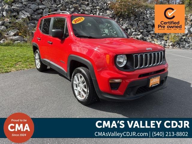 used 2021 Jeep Renegade car, priced at $17,991