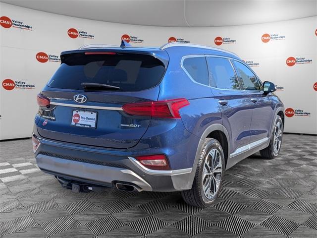 used 2019 Hyundai Santa Fe car, priced at $19,325