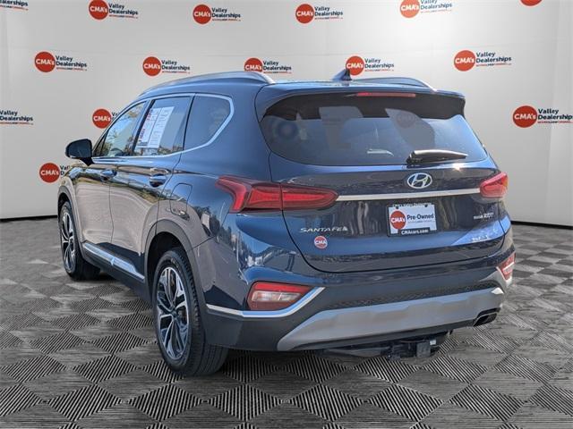 used 2019 Hyundai Santa Fe car, priced at $19,325