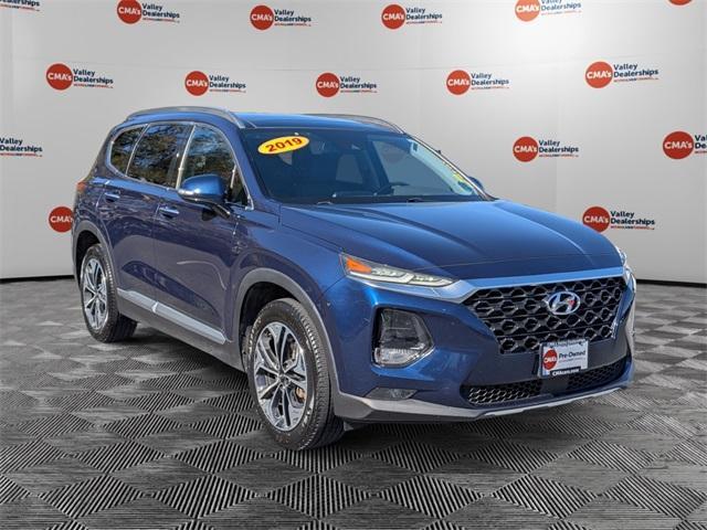 used 2019 Hyundai Santa Fe car, priced at $19,325