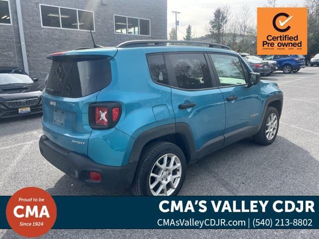 used 2021 Jeep Renegade car, priced at $20,650