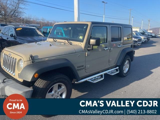 used 2017 Jeep Wrangler Unlimited car, priced at $21,998