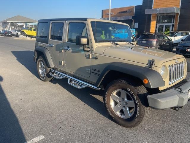 used 2017 Jeep Wrangler Unlimited car, priced at $21,998