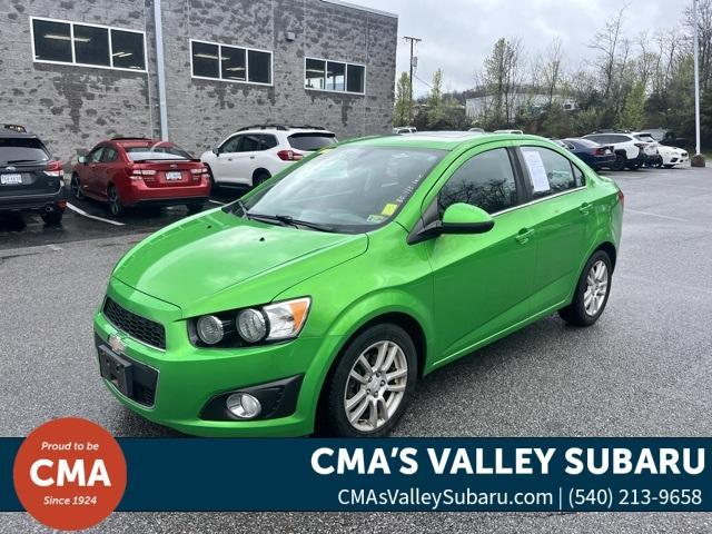 used 2015 Chevrolet Sonic car, priced at $9,389