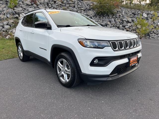 used 2023 Jeep Compass car, priced at $22,225