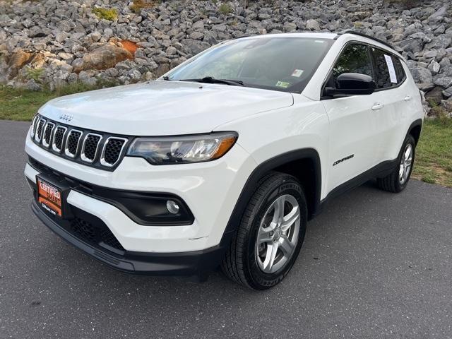 used 2023 Jeep Compass car, priced at $22,225