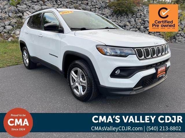 used 2023 Jeep Compass car, priced at $22,225