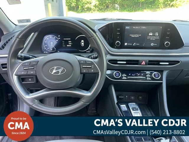 used 2021 Hyundai Sonata car, priced at $16,304