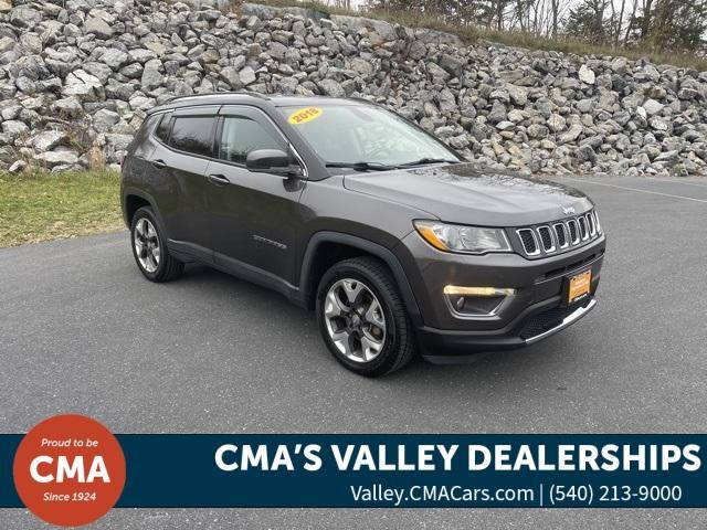 used 2018 Jeep Compass car, priced at $14,633