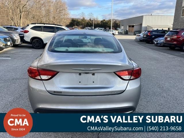 used 2015 Chrysler 200 car, priced at $8,842