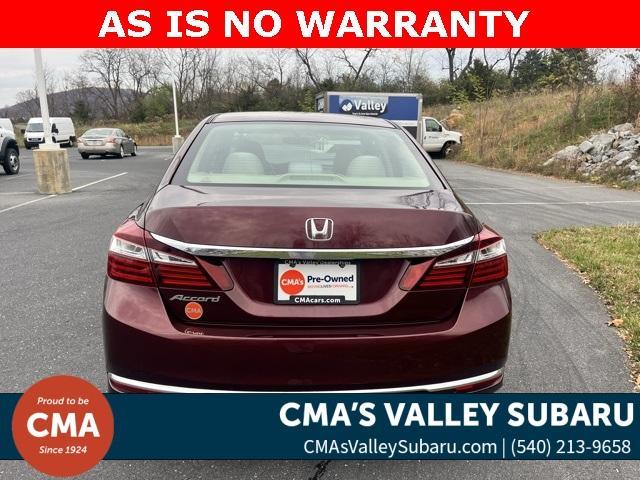 used 2016 Honda Accord car, priced at $9,869