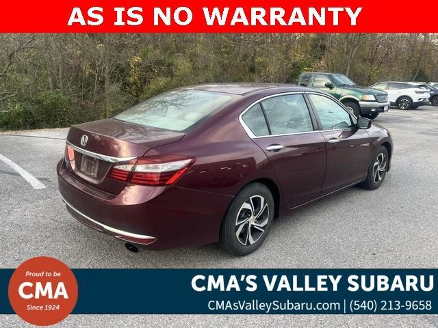 used 2016 Honda Accord car, priced at $9,997