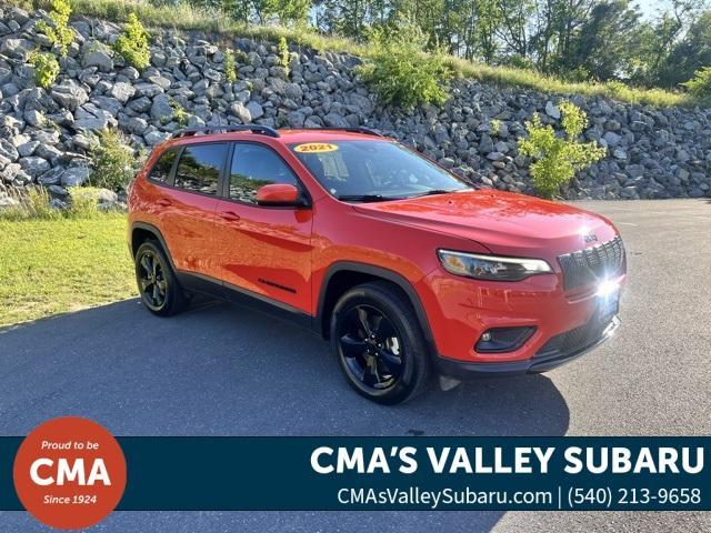 used 2021 Jeep Cherokee car, priced at $24,197