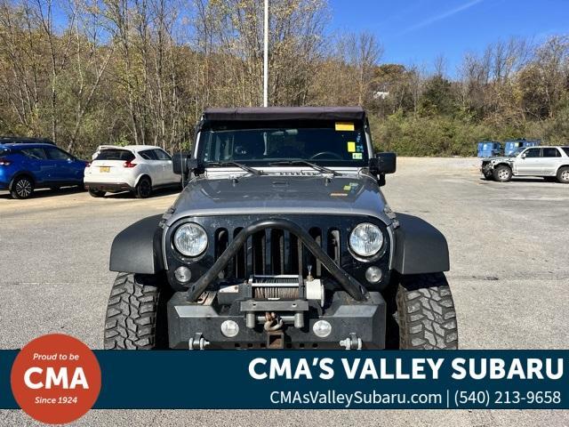 used 2016 Jeep Wrangler Unlimited car, priced at $18,211